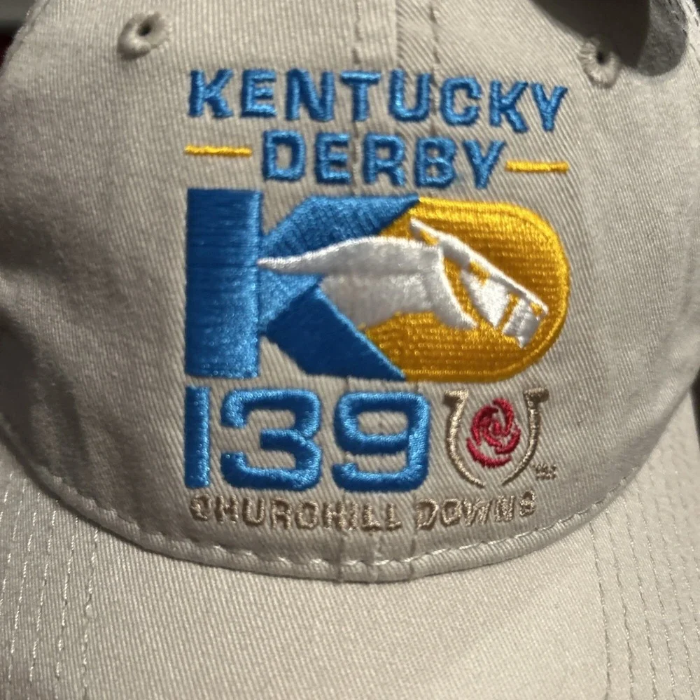 Kentucky Derby 139 Churchill Downs 2013 Horse Racing OSFM Hat Cap NEW The Game
